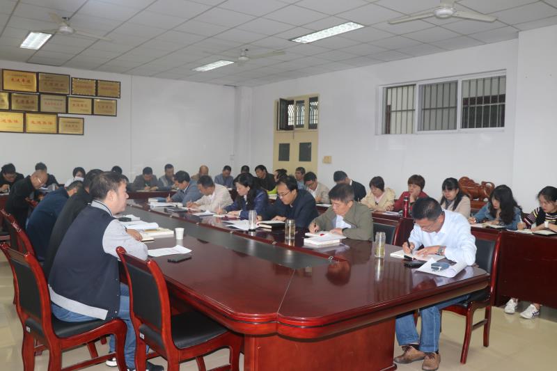 围绕中心   服务师生——菠菜担保网基建党委召开“不忘初心、牢记使命”主题教育