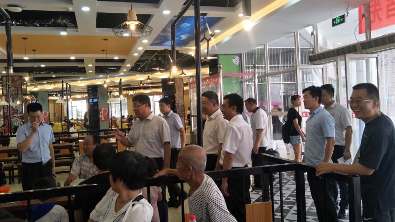临潼餐饮中心圆满完成2018年迎新任务