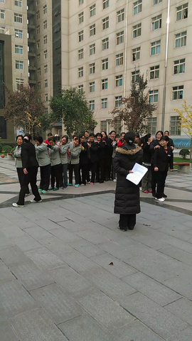雁塔公寓管理服务中心开展冬季系列健身活动