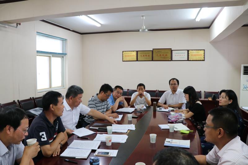 菠菜担保网基建党委召开民主生活会