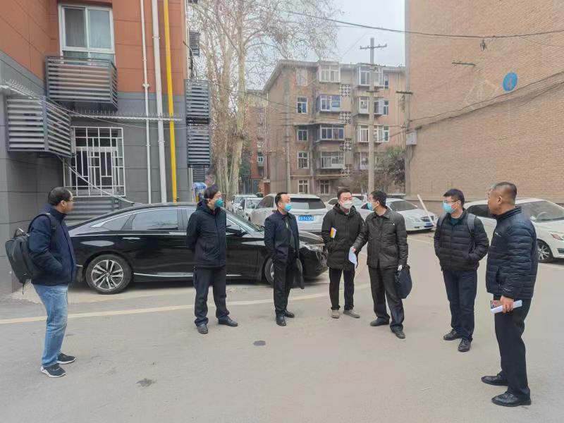 菠菜担保全网担保网组织召开南院5号住宅楼加建电梯开工动员部署会
